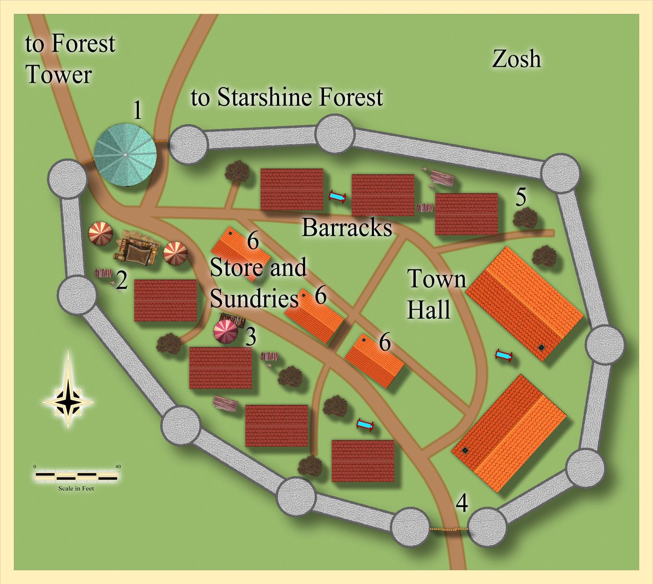 Nibirum Map: zosh village by JimP